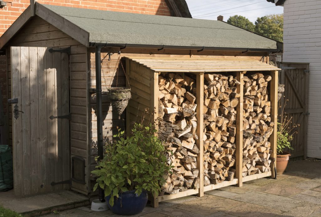 shed for wood