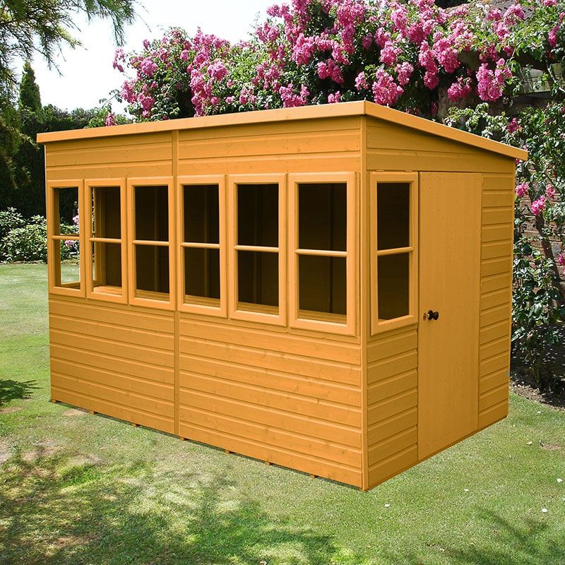 shire sun pent potting shed